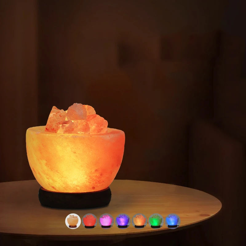 🌄 Lampe à Sel de l’Himalaya – Sérénité & Bien-Être Naturel.