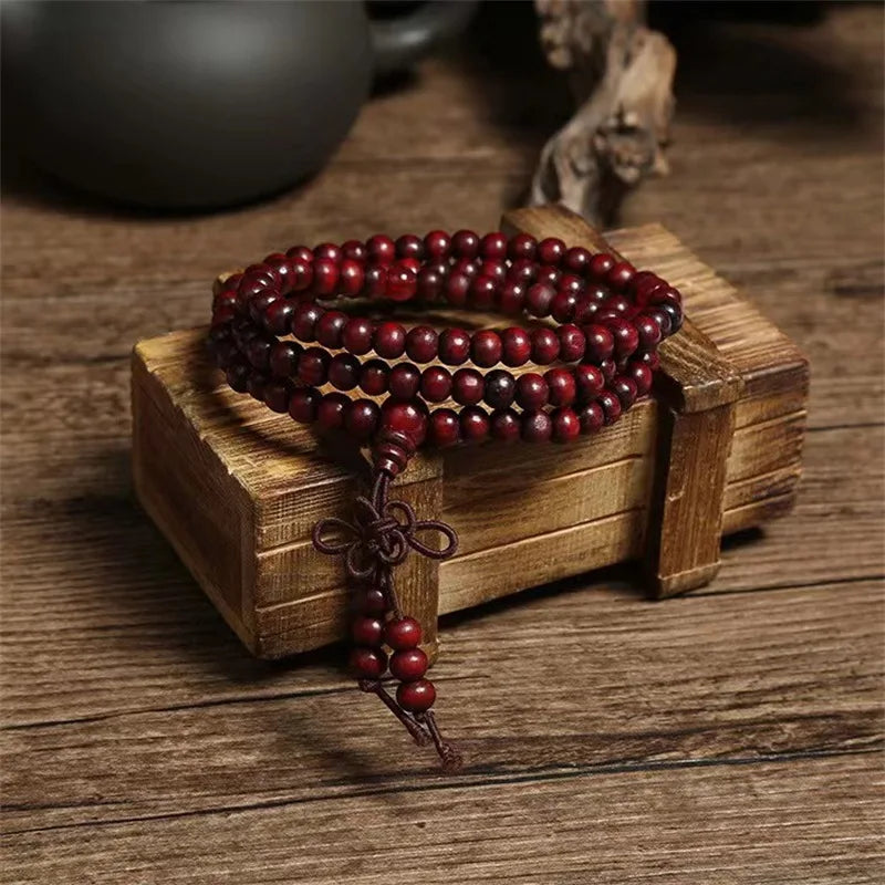 Bracelet en Bois Naturel – Style Tendance & Bien-Être 🌿