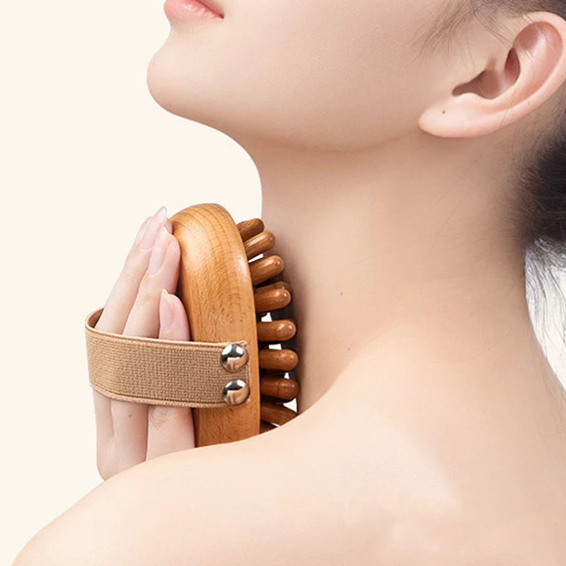 Wooden Massage Brush – Natural Well-being and Relaxation