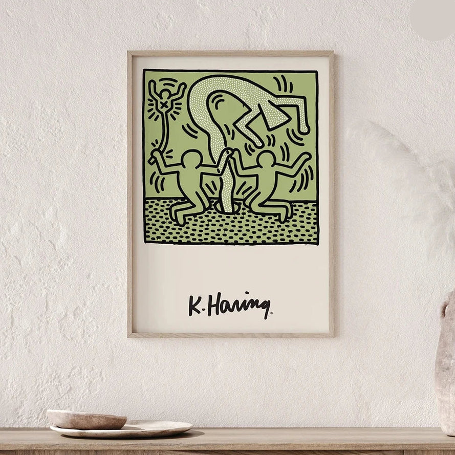 Poster de Peinture sur Toile – Style Matisse Moderne.