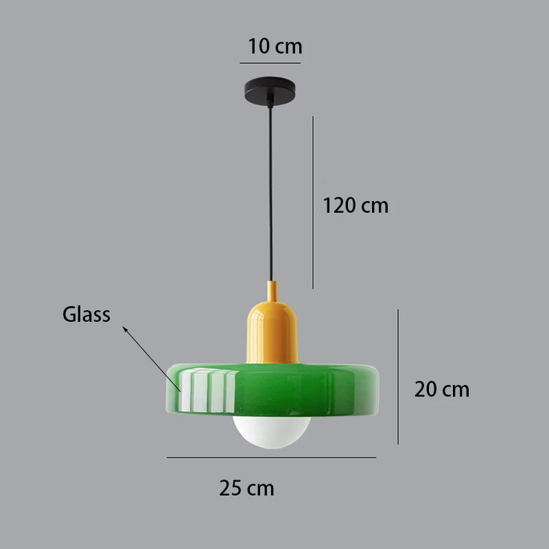 Forged Glass Pendant Light – Elegance & Modernity.