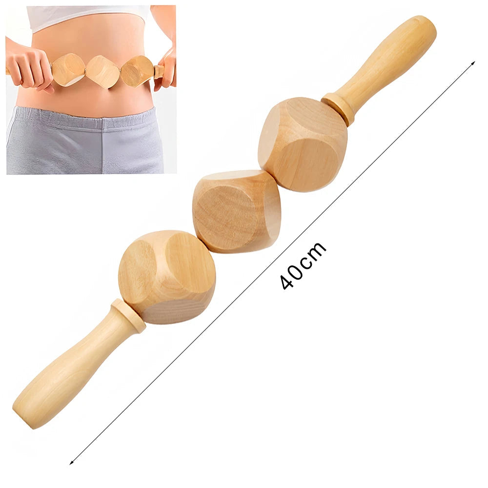 🌿 Wooden Massage Kit – Sculpt, Relax and Revitalize Your Body.