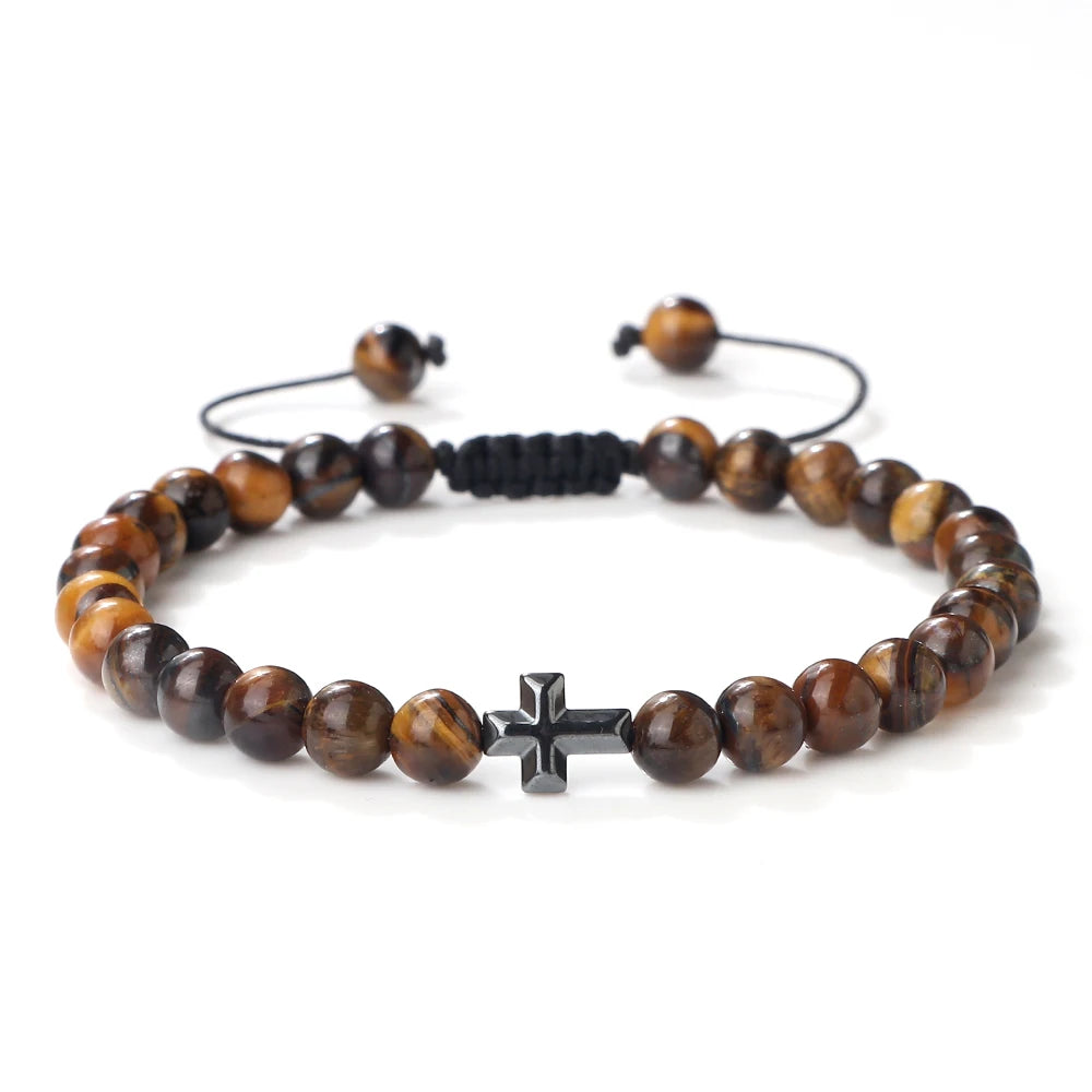 ✝️ Bracelet Croix de Jésus – Guérison, Foi et Élégance.