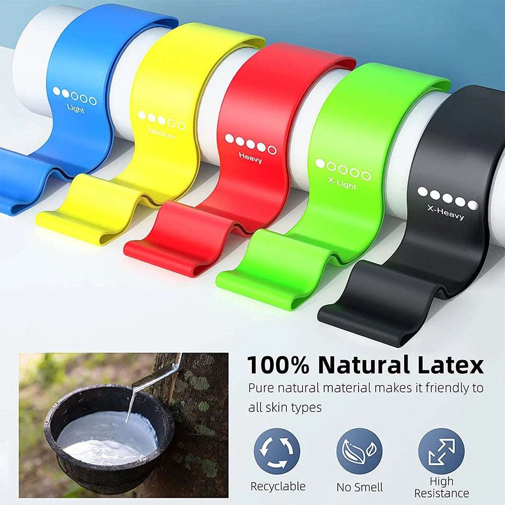 Bandes de Résistance en Latex – Améliorez Votre Force et Votre Endurance !