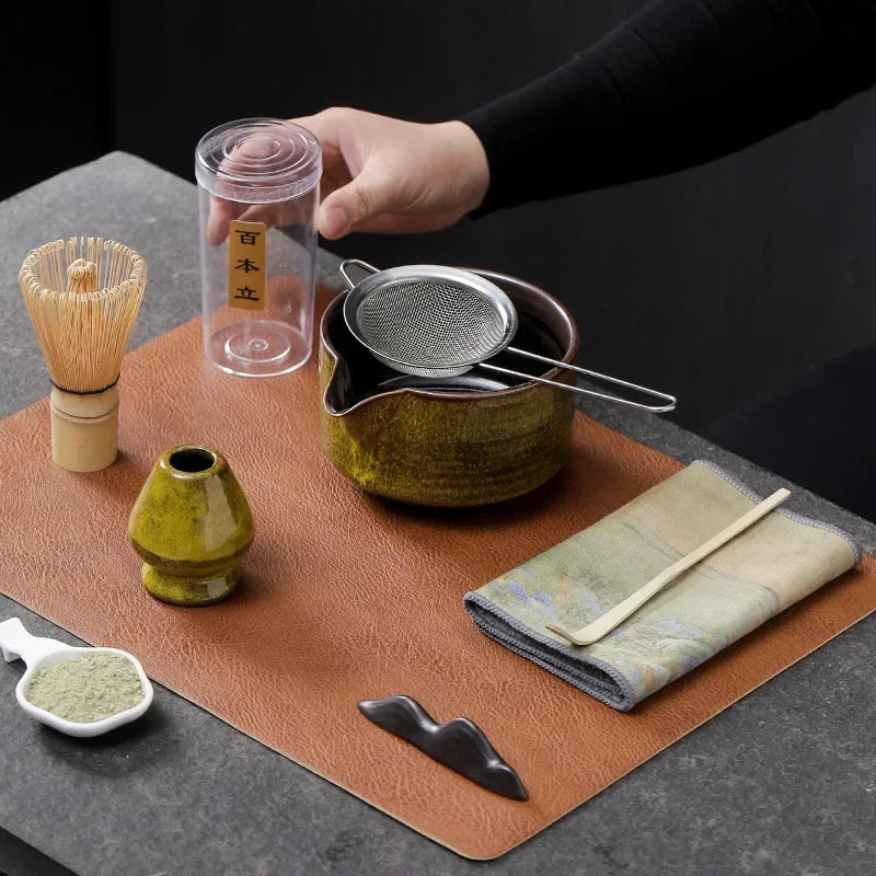🍵 Ensemble Matcha Japonais – 4 ou 7 Pièces pour un Rituel Thé Authentique.