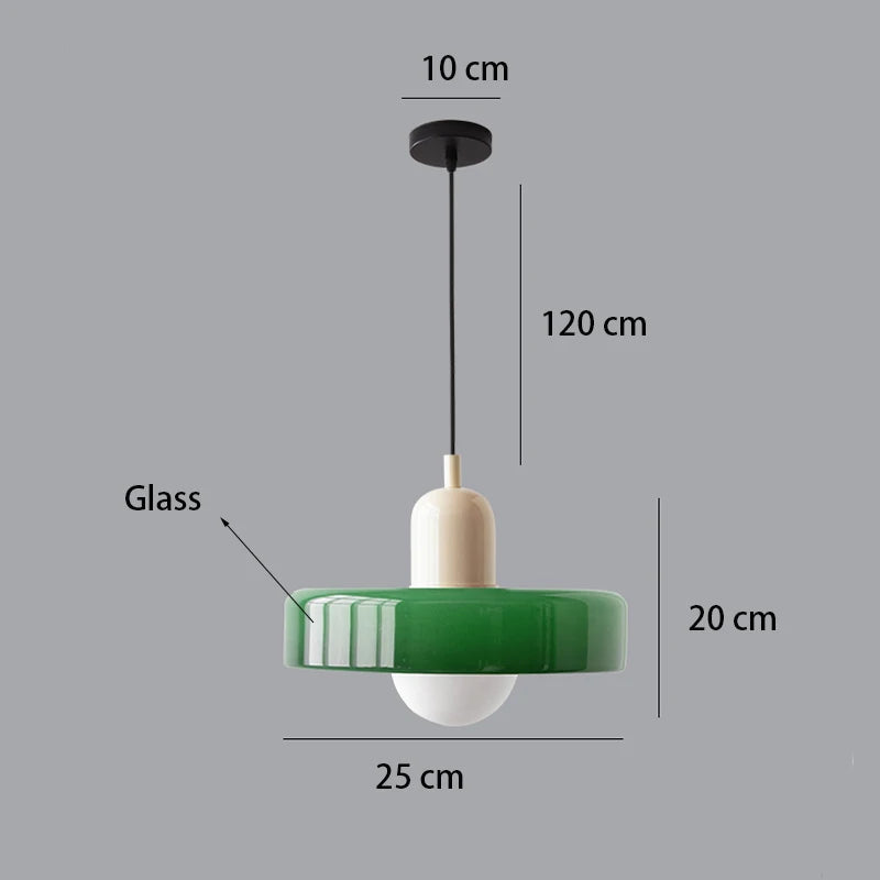 Forged Glass Pendant Light – Elegance & Modernity.