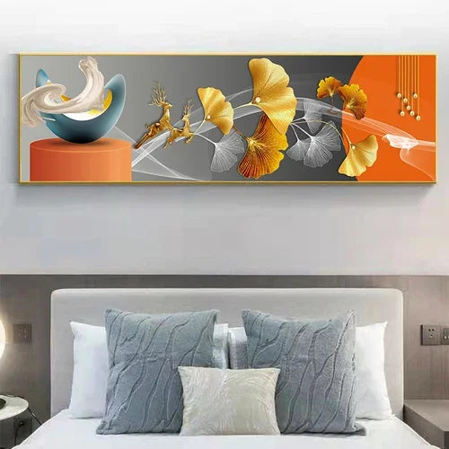 🖼️ Peinture Abstraite sur Toile.