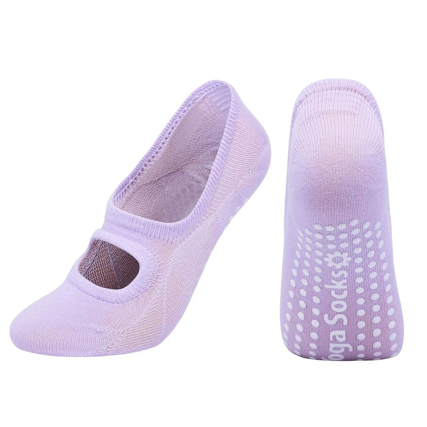 Chaussettes de yoga pour femmes.