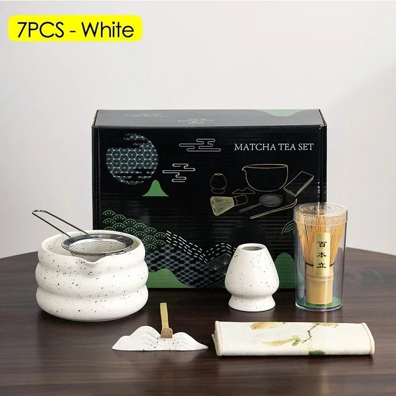 đ” Ensemble Traditionnel Matcha â CĂ©rĂ©monie du ThĂ© Japonaise & Chinoise, 44 modĂšles diffĂ©rents.