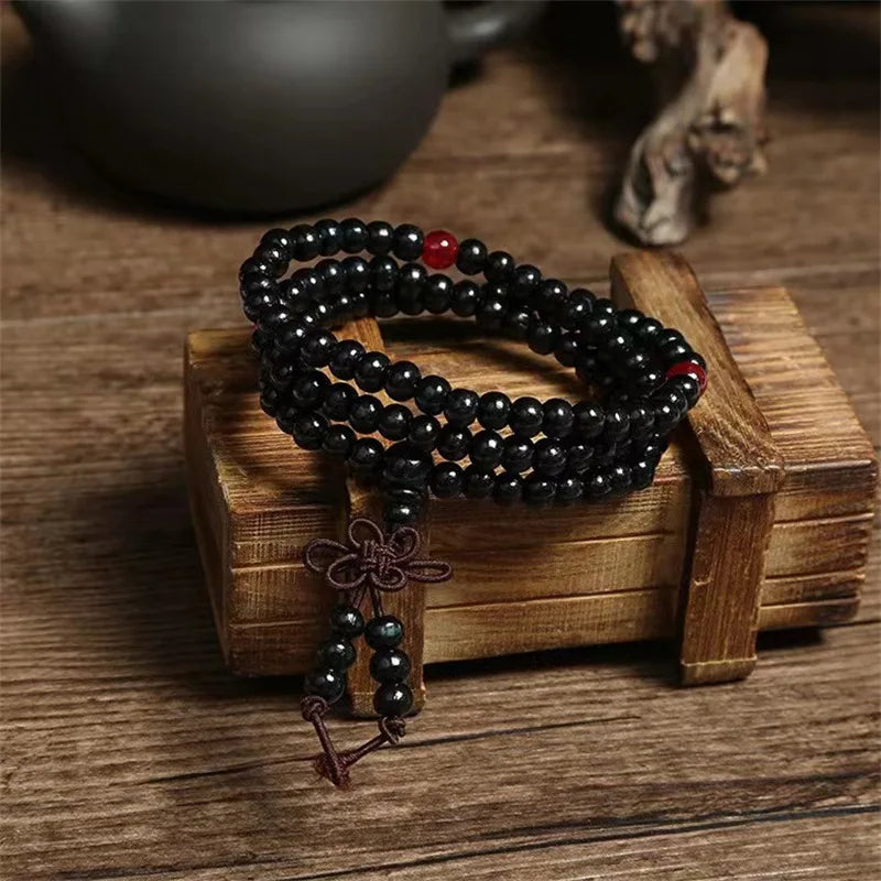 Bracelet en Bois Naturel – Style Tendance & Bien-Être 🌿