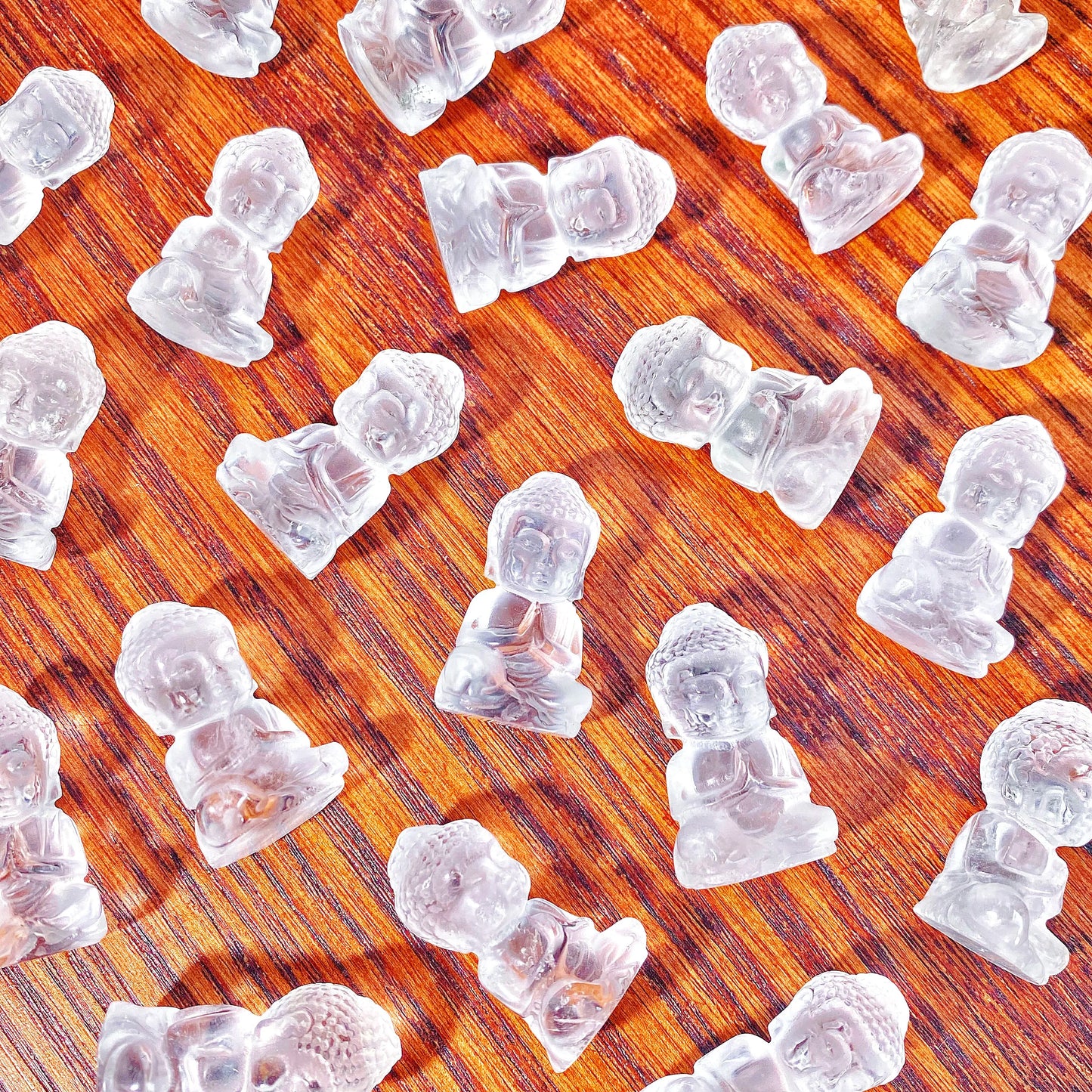 Natural Clear Quartz Buddha – Energy Sculpture.