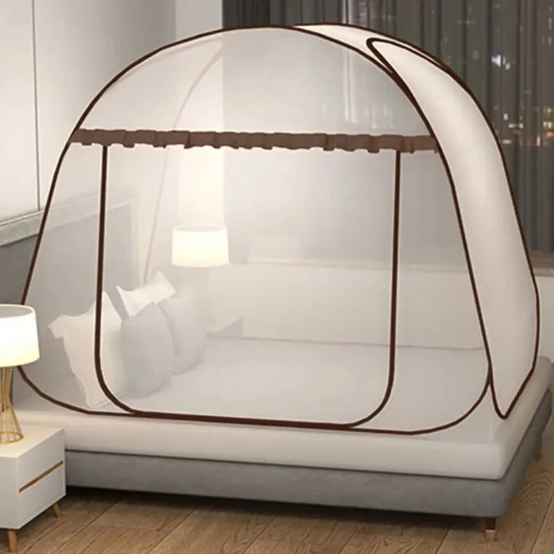 🏕️ Moustiquaire Yourte Mongole – Protection Respirable et Pliable.