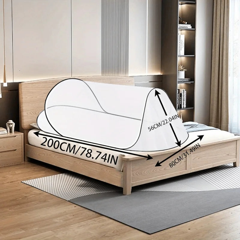 🌿 Moustiquaire Pop-Up Portable – Protection Instantanée & Nomade.