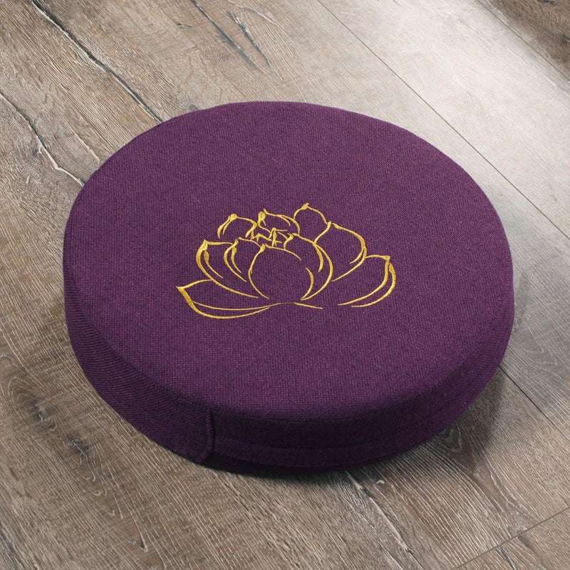 Coussin de Méditation en Lin - Confort et Sérénité.