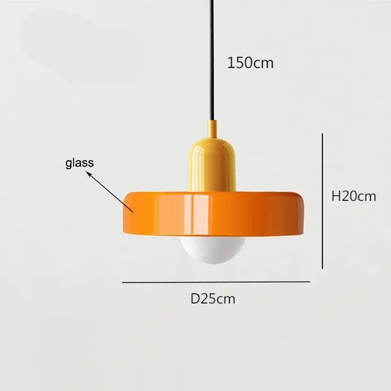 Forged Glass Pendant Light – Elegance & Modernity.