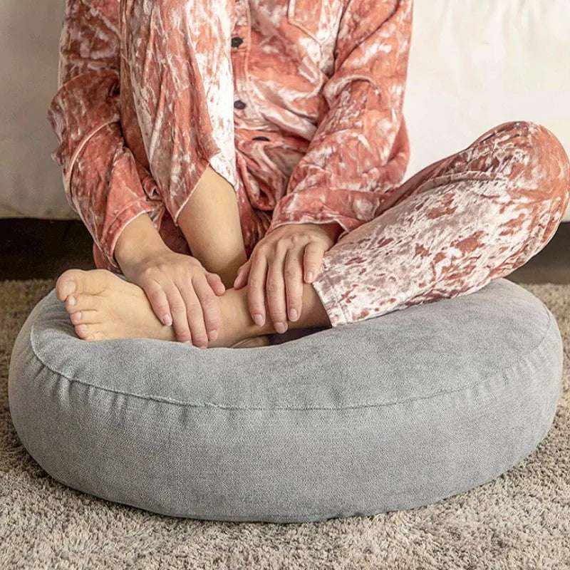 Coussin Tatami Rond – Le Confort et l'Élégance à Votre Porte.