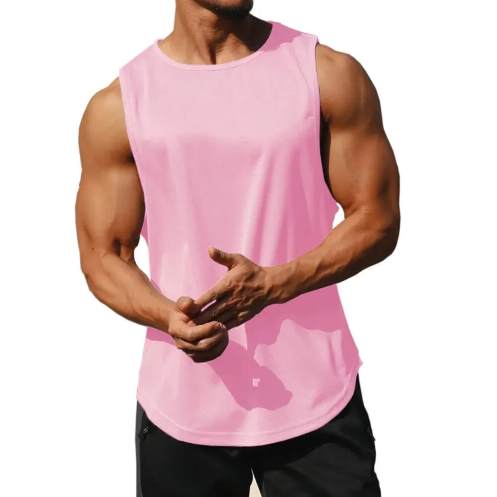 Men's Quick Dry Sports Tank Top - Comfort & Performance!