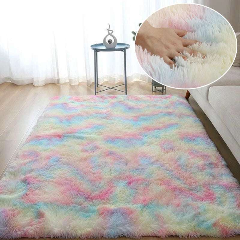 Tapis Ultra Doux en Peluche.