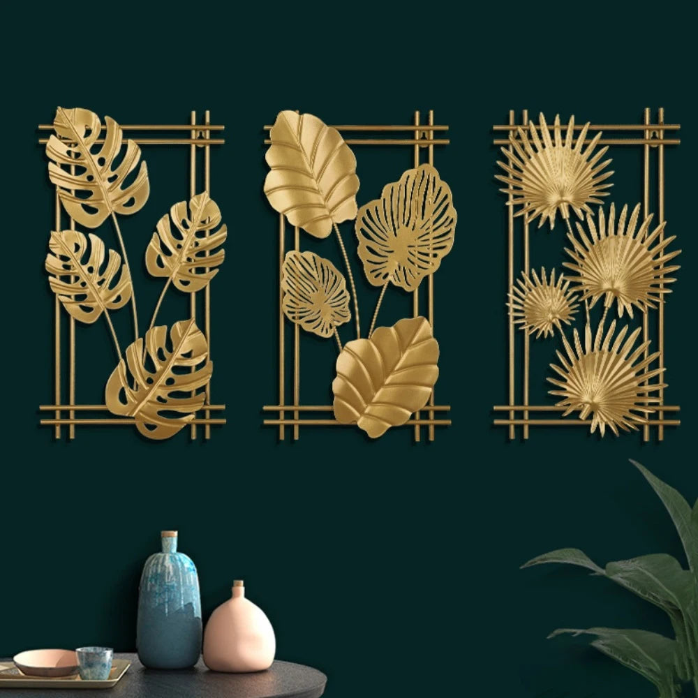 Décoration Murale Feuille de Ginkgo en Métal – Élégance & Nature Intemporelle, 25 modèles différents disponibles