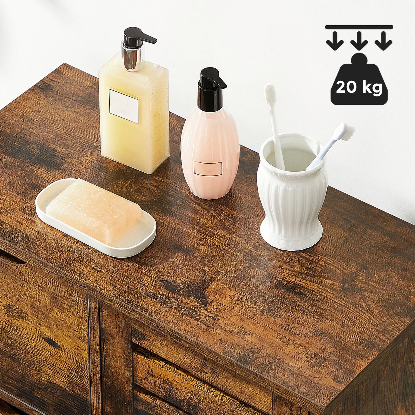 Meuble de Salle de Bain – Rangement Élégant & Pratique.