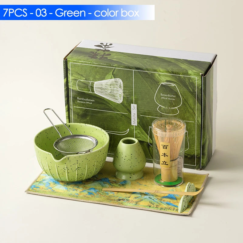 đ” Ensemble Traditionnel Matcha â CĂ©rĂ©monie du ThĂ© Japonaise & Chinoise, 44 modĂšles diffĂ©rents.