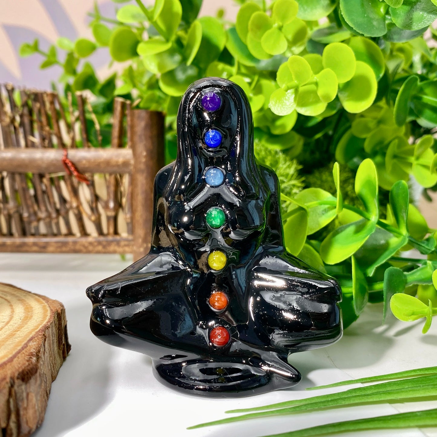 Pierre de Chakra Naturelle – Équilibre Énergétique & Décoration Spirituelle.