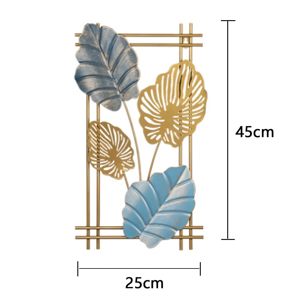 Décoration Murale Feuille de Ginkgo en Métal – Élégance & Nature Intemporelle, 25 modèles différents disponibles