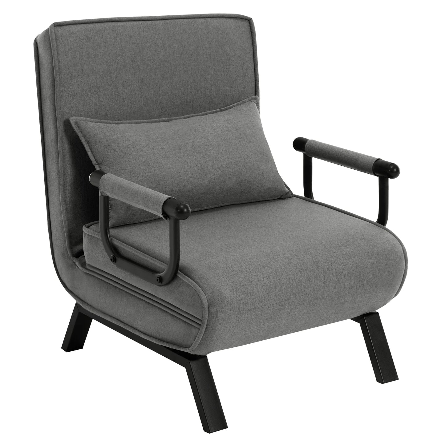 A compact and practical 3-in-1 convertible armchair.