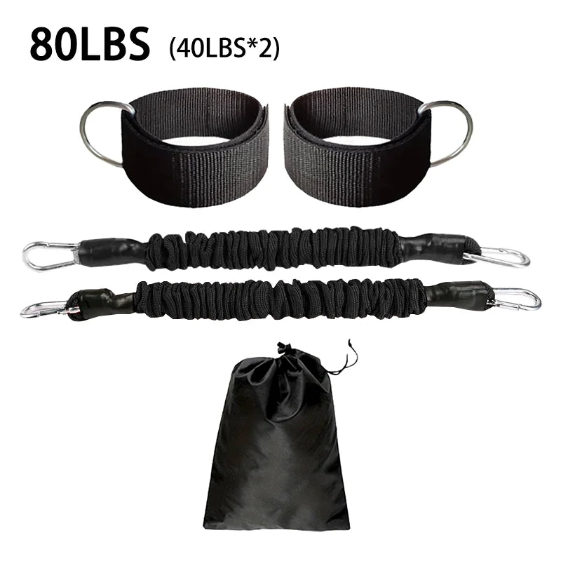 Corde de Traction pour Entraînement des Jambes et de la Taille.