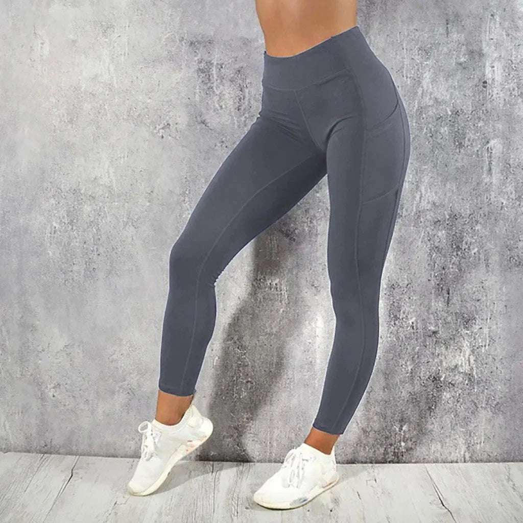 Legging de Yoga Sans Couture – Confort, Élasticité et Style pour le Sport et la Détente.