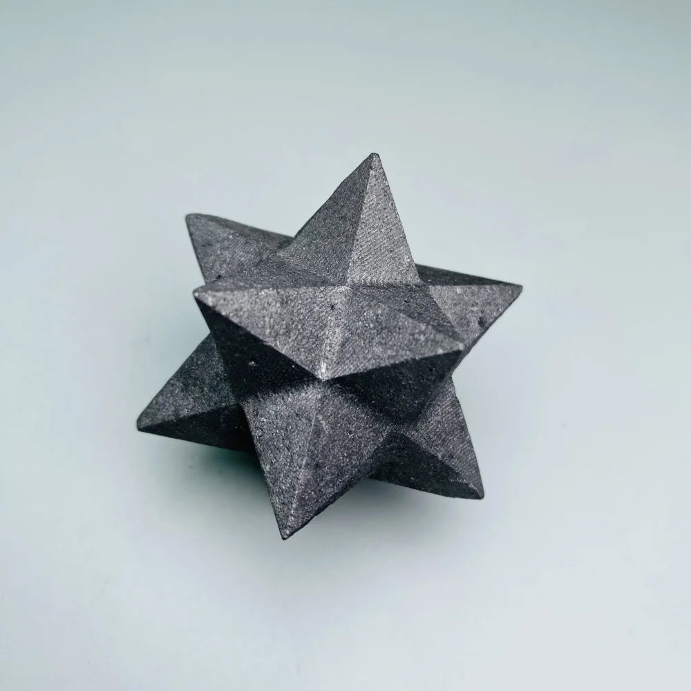 🌌 Merkaba en Shungite Naturelle – Protection Spirituelle & Énergie Sacrée.