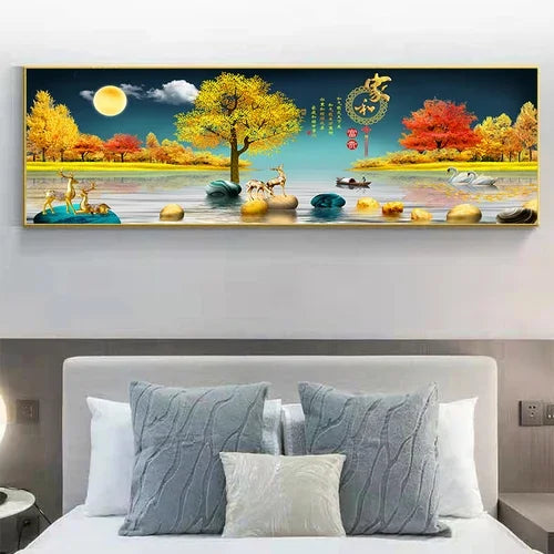 🖼️ Peinture Abstraite sur Toile.