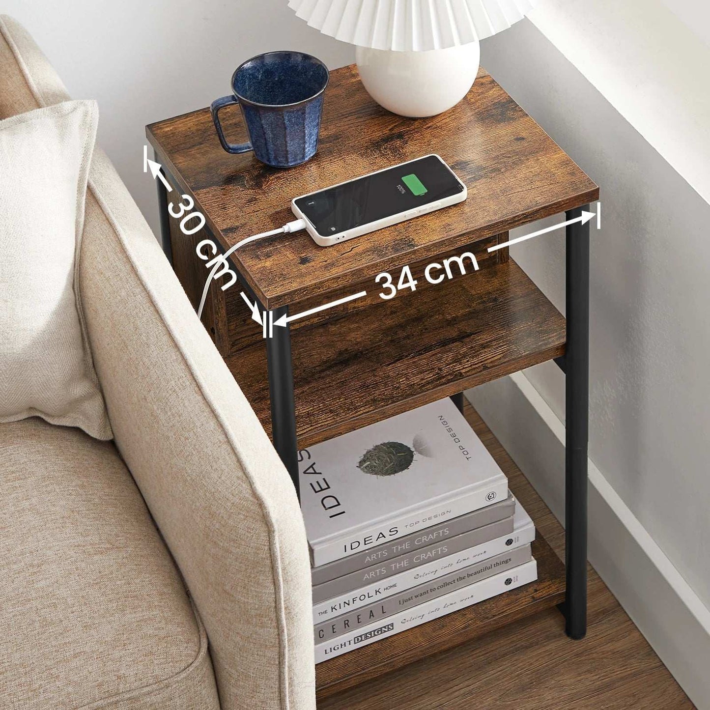 Table d'Appoint | Compacte & Fonctionnelle.