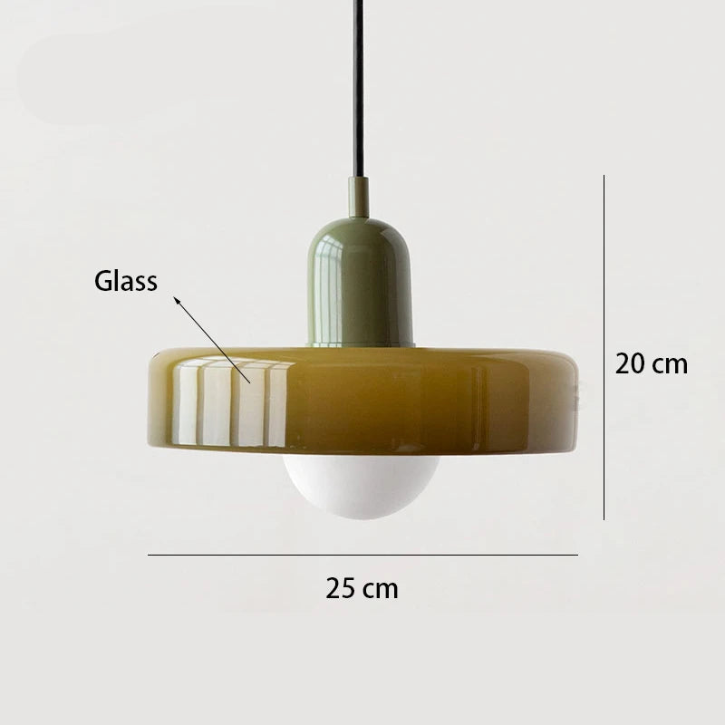 Forged Glass Pendant Light – Elegance & Modernity.
