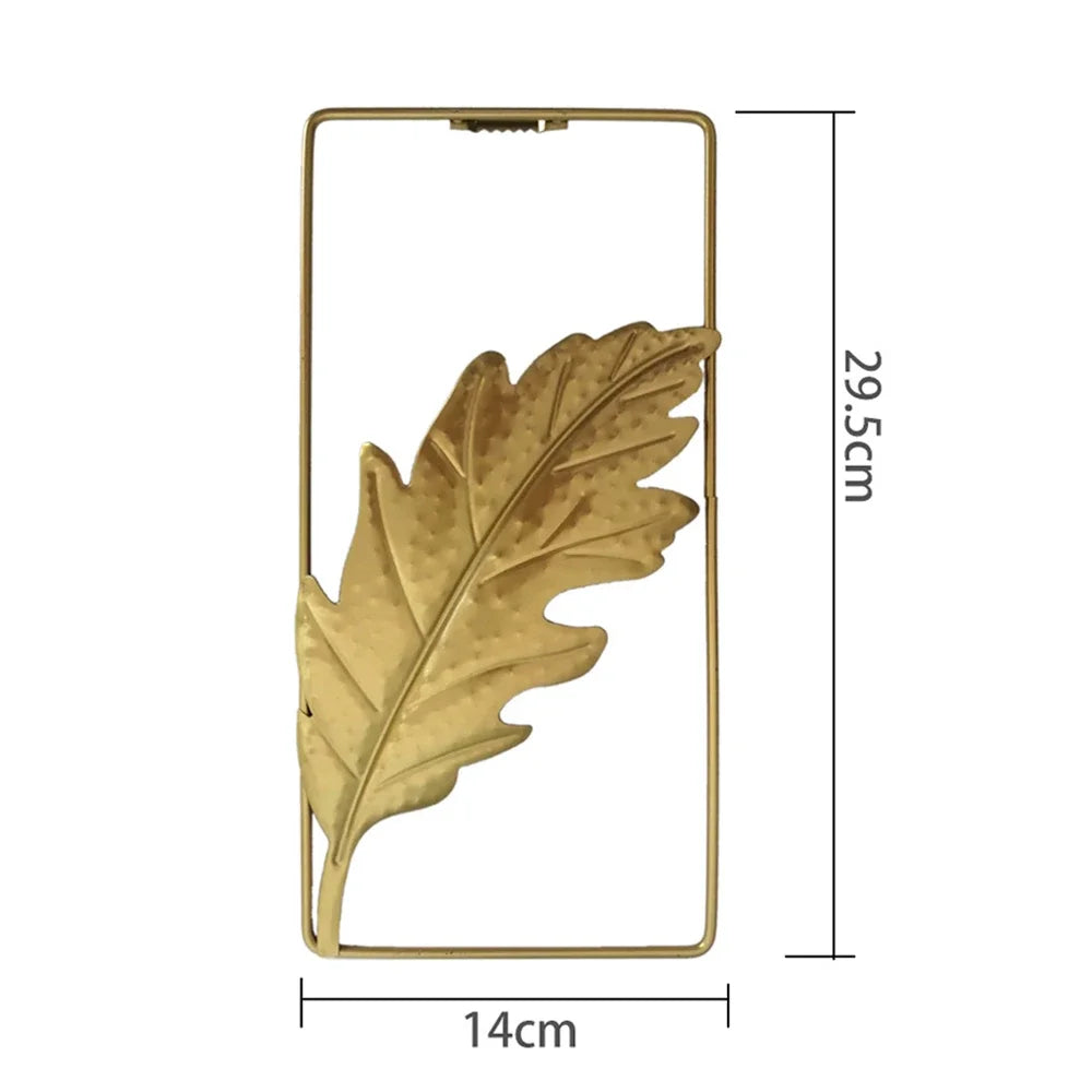 Décoration Murale Feuille de Ginkgo en Métal – Élégance & Nature Intemporelle, 25 modèles différents disponibles