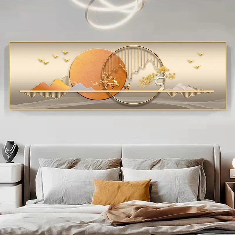 🖼️ Peinture Abstraite sur Toile.