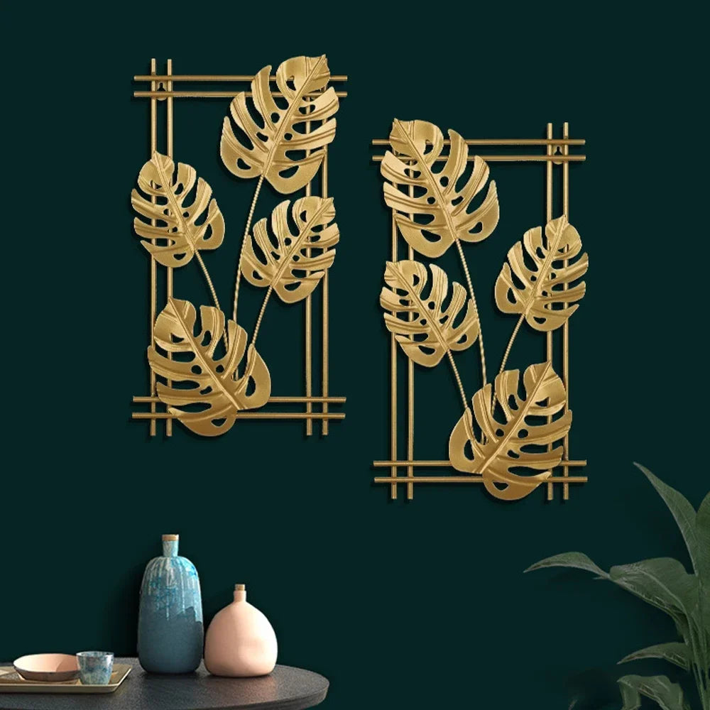 Décoration Murale Feuille de Ginkgo en Métal – Élégance & Nature Intemporelle, 25 modèles différents disponibles