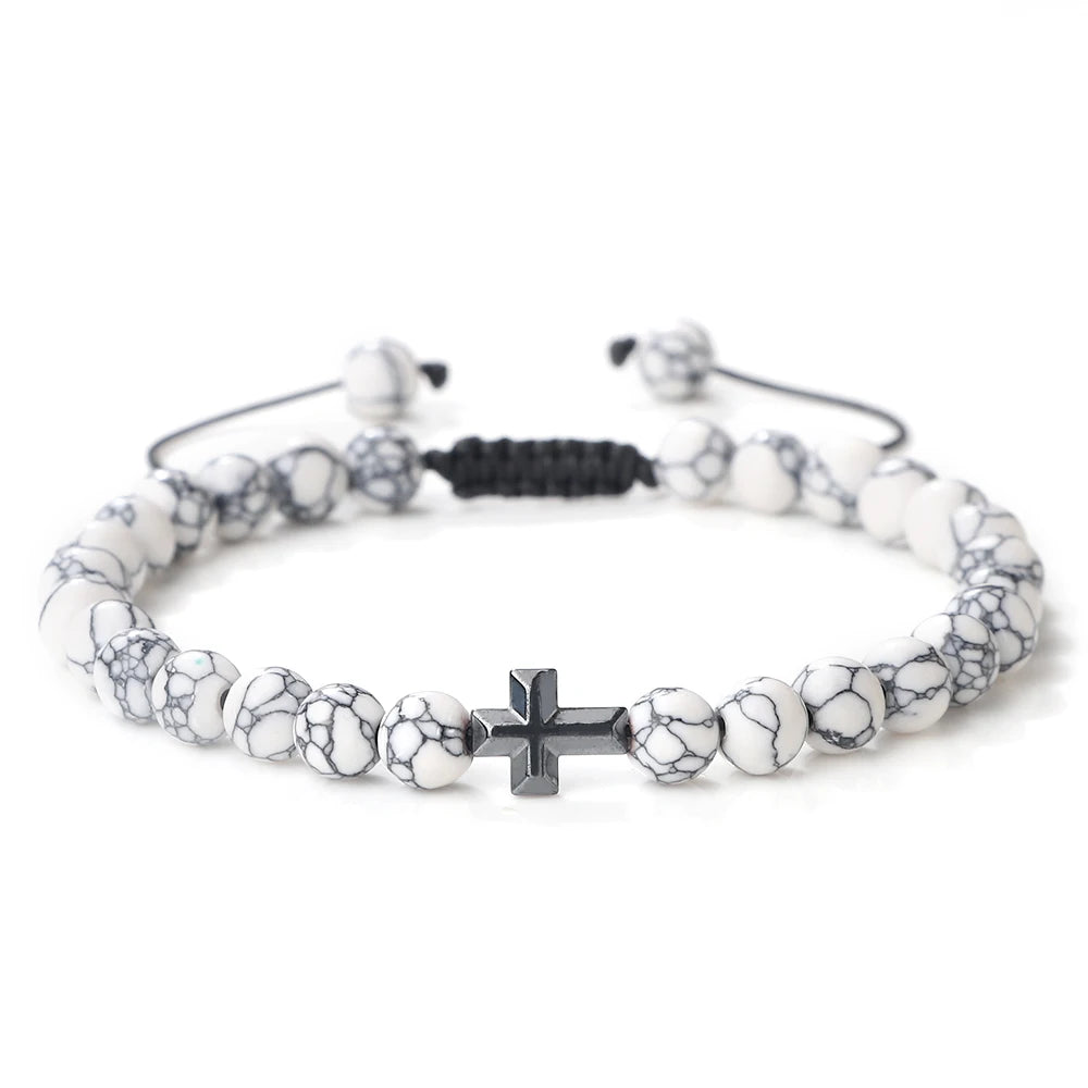 ✝️ Bracelet Croix de Jésus – Guérison, Foi et Élégance.