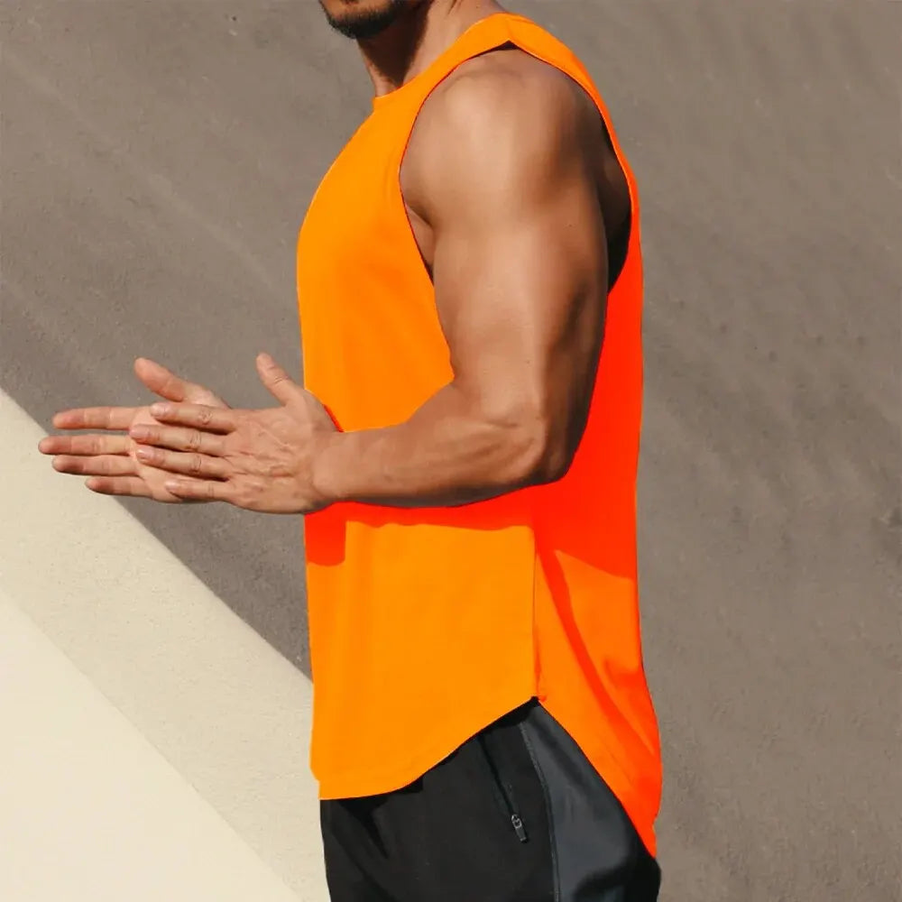 Men's Quick Dry Sports Tank Top - Comfort & Performance!