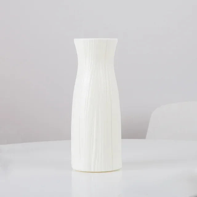 Vase à Fleurs Imitation Céramique – Élégance Durable.