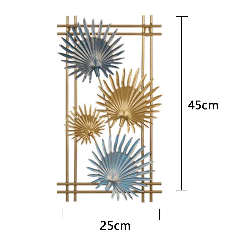 Décoration Murale Feuille de Ginkgo en Métal – Élégance & Nature Intemporelle, 25 modèles différents disponibles