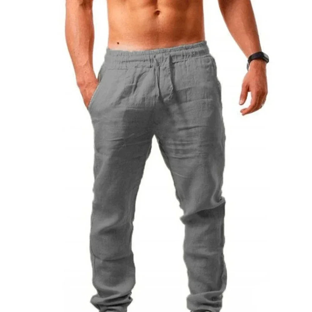 Men's Breathable Linen Pants – Everyday Elegance & Comfort