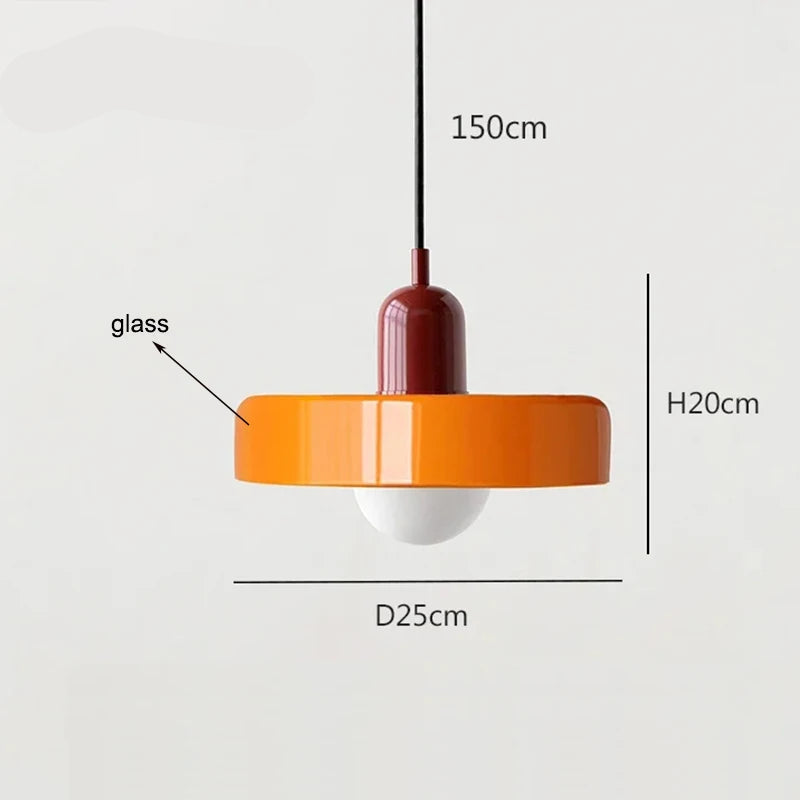 Forged Glass Pendant Light – Elegance & Modernity.