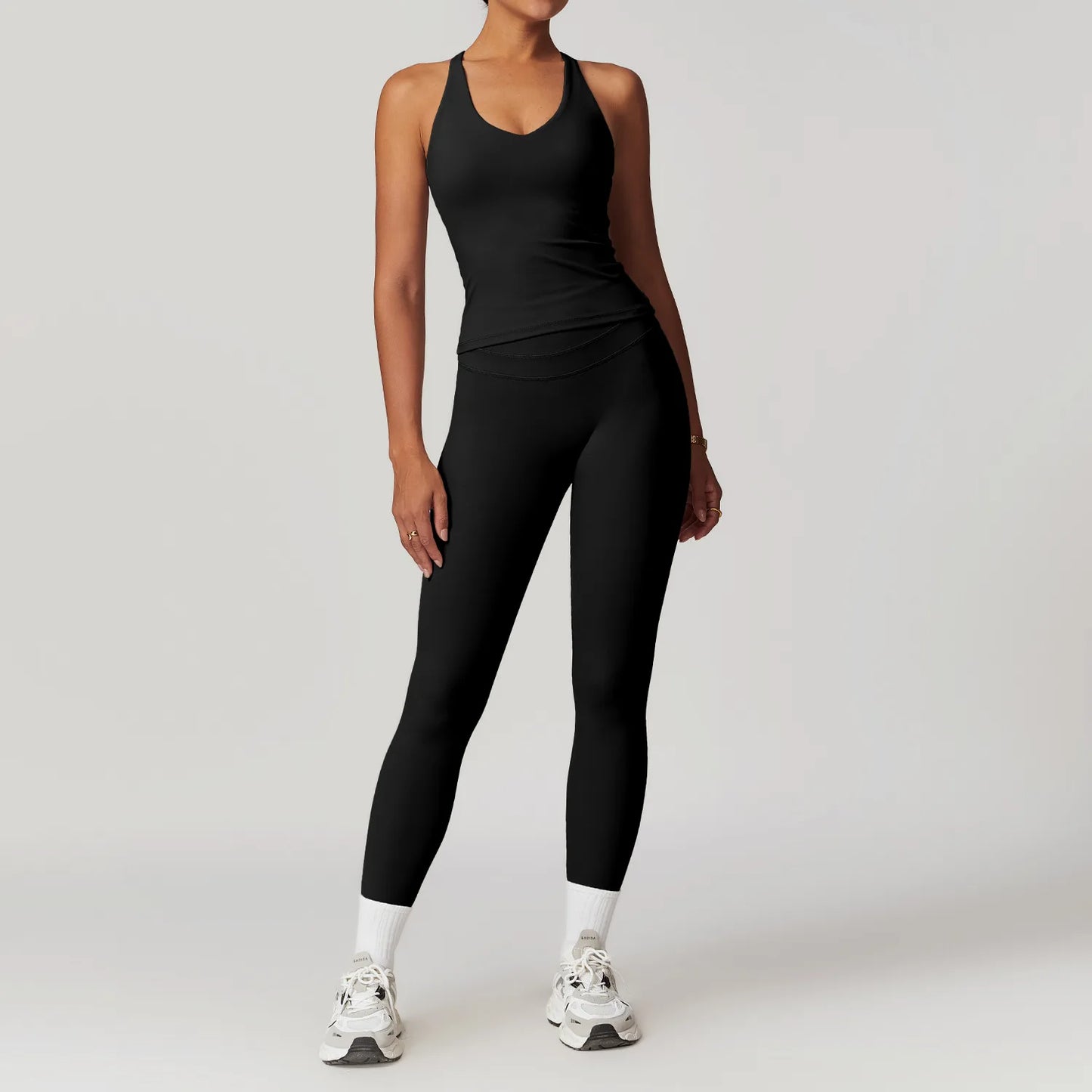 Ensemble de Yoga Femme - Confort et Performance.