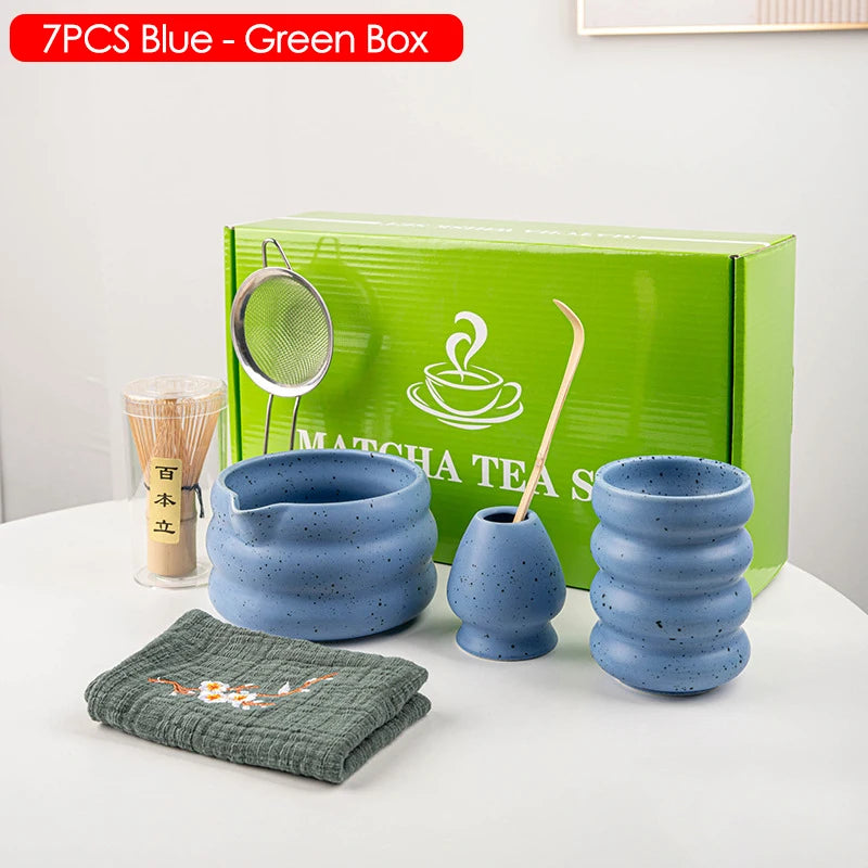 đ” Ensemble Traditionnel Matcha â CĂ©rĂ©monie du ThĂ© Japonaise & Chinoise, 44 modĂšles diffĂ©rents.
