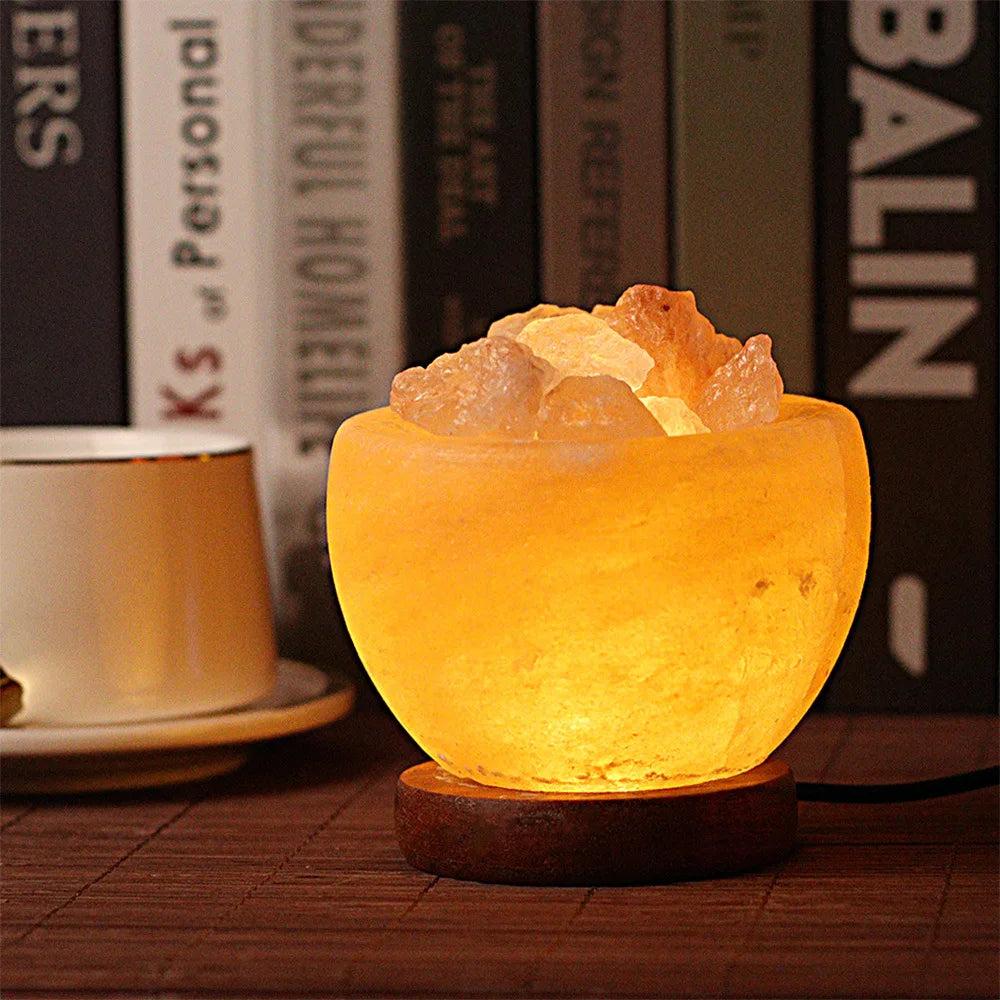 🌄 Lampe à Sel de l’Himalaya – Sérénité & Bien-Être Naturel.