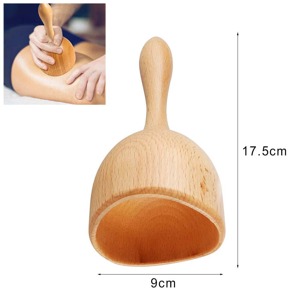 🌿 Wooden Massage Kit – Sculpt, Relax and Revitalize Your Body.