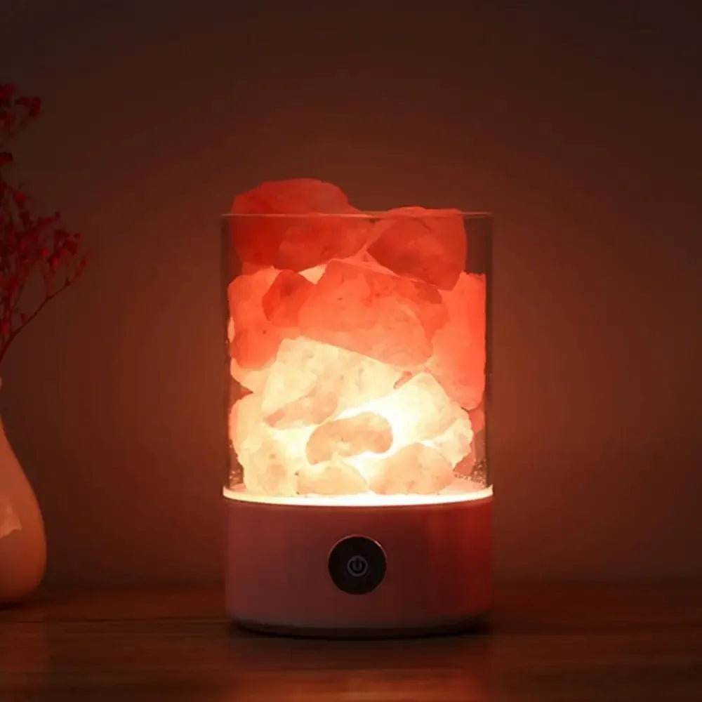 Lampe à Sel de l’Himalaya – Éclairez Votre Espace avec Sérénité.