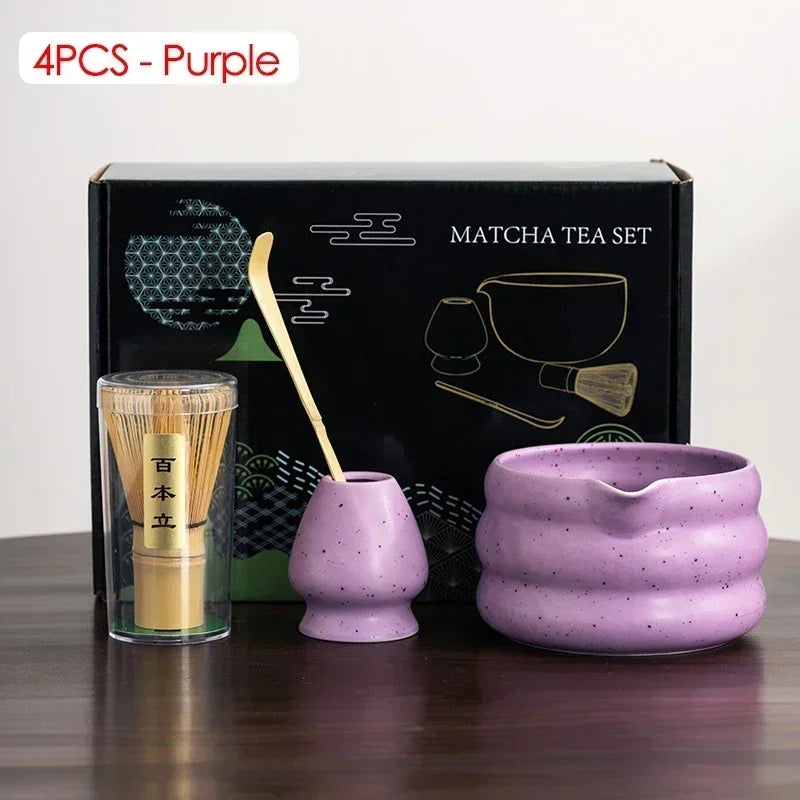 đ” Ensemble Traditionnel Matcha â CĂ©rĂ©monie du ThĂ© Japonaise & Chinoise, 44 modĂšles diffĂ©rents.