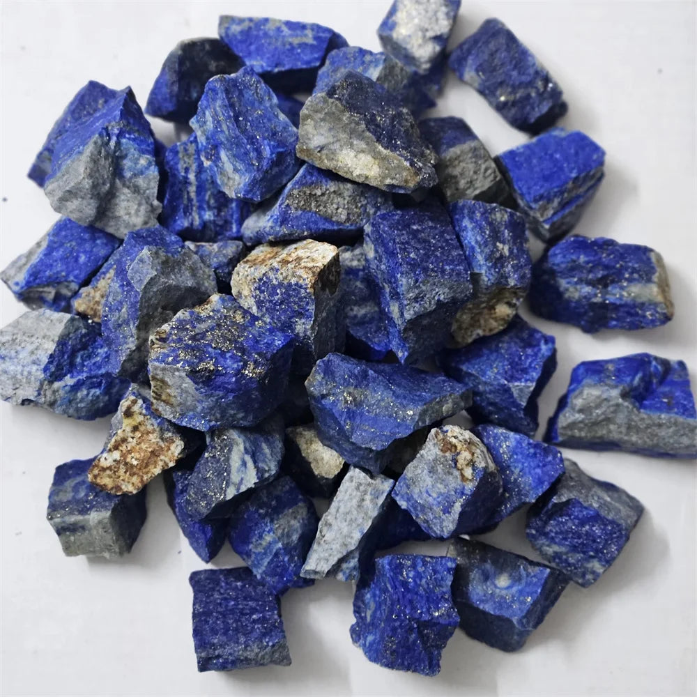 🔷 Pierre Naturelle de Lapis Lazuli – Quartz Brut d’Afghanistan – Guérison & Énergie Spirituelle.